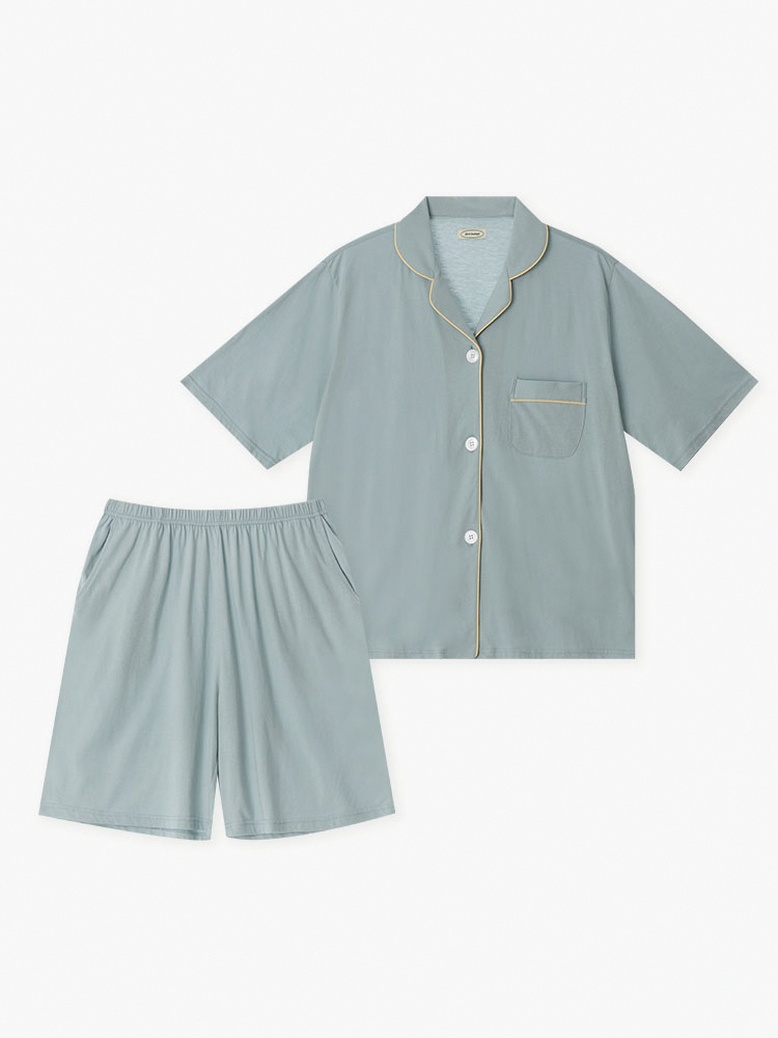 Modal Kurzarm-Pyjama Mint